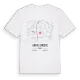 Sainte-Christie karta t-shirt