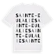 Sainte-Eulalie ordlek t-shirt