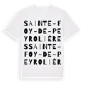 Sainte-Foy-de-Peyrolières ordlek t-shirt