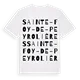 Sainte-Foy-de-Peyrolières ordlek t-shirt