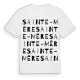 Sainte-Mère ordlek t-shirt