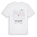Sainte-Radegonde karta t-shirt