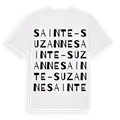 Sainte-Suzanne ordlek t-shirt