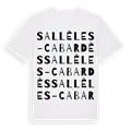 Sallèles-Cabardès ordlek t-shirt