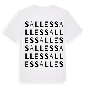 Salles ordlek t-shirt – ekologisk bomull t-shirt från Pinshirt