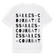 Salles-Courbatiès ordlek t-shirt