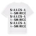 Salles-la-Source ordlek t-shirt