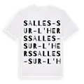 Salles-sur-l'Hers ordlek t-shirt
