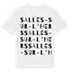 Salles-sur-l'Hers ordlek t-shirt