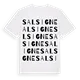 Salsigne ordlek t-shirt