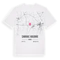 Sarriac-Bigorre karta t-shirt