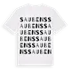 Saubens ordlek t-shirt