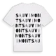 Sauvimont ordlek t-shirt