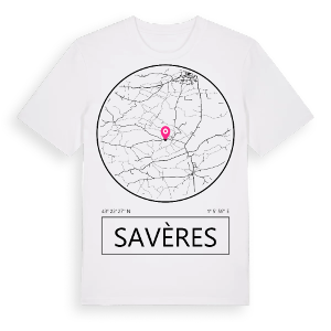 Savères t-shirt – ekologisk bomull t-shirt från Pinshirt