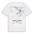 Savignac-les-Ormeaux karta t-shirt