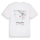 Savignac-les-Ormeaux karta t-shirt