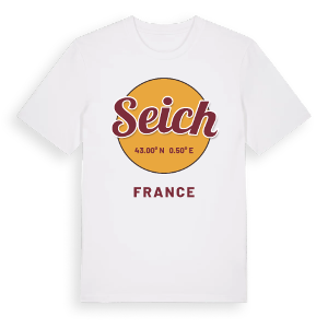 Seich cirkel t-shirt – ekologisk bomull t-shirt från Pinshirt