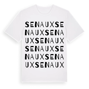 Senaux ordlek t-shirt – ekologisk bomull t-shirt från Pinshirt
