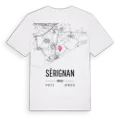 Sérignan karta t-shirt