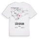 Sérignan karta t-shirt