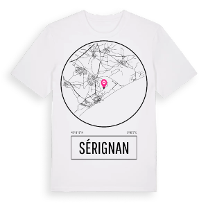 Sérignan t-shirt – ekologisk bomull t-shirt från Pinshirt