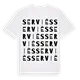 Serviès ordlek t-shirt