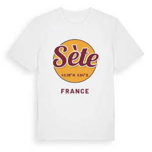 Sète cirkel t-shirt – ekologisk bomull t-shirt från Pinshirt
