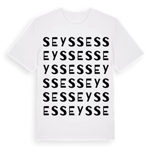 Seysses ordlek t-shirt – ekologisk bomull t-shirt från Pinshirt