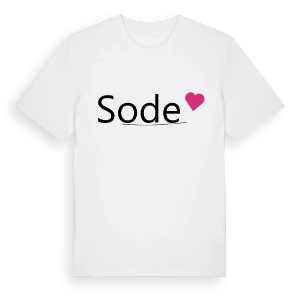 Sode hjärta t-shirt – ekologisk bomull t-shirt från Pinshirt