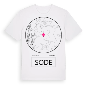 Sode t-shirt – ekologisk bomull t-shirt från Pinshirt