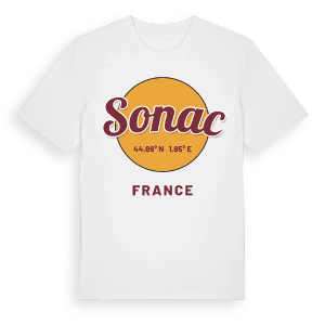 Sonac cirkel t-shirt – ekologisk bomull t-shirt från Pinshirt