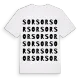 Sor ordlek t-shirt
