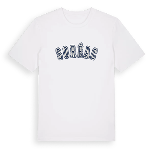 Soréac college t-shirt – ekologisk bomull t-shirt från Pinshirt