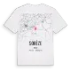 Sorèze karta t-shirt
