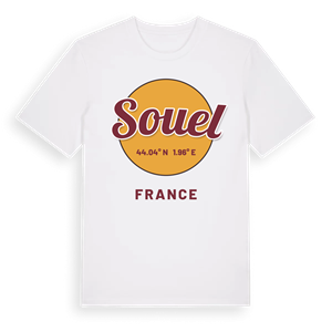 Souel cirkel t-shirt – ekologisk bomull t-shirt från Pinshirt