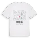 Souillac karta t-shirt
