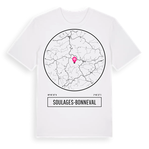 Soulages-Bonneval t-shirt – ekologisk bomull t-shirt från Pinshirt