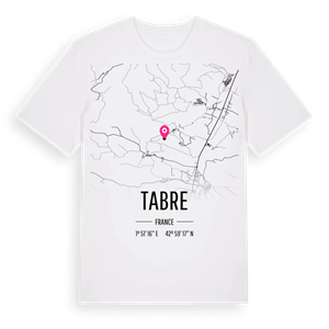 Tabre karta t-shirt – ekologisk bomull t-shirt från Pinshirt