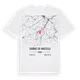 Tauriac-de-Naucelle karta t-shirt