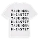 Taurignan-Castet ordlek t-shirt