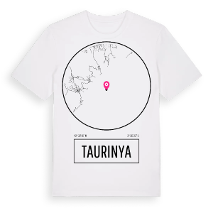 Taurinya t-shirt – ekologisk bomull t-shirt från Pinshirt