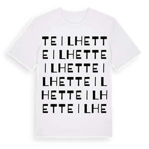 Teilhet ordlek t-shirt – ekologisk bomull t-shirt från Pinshirt