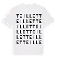 Teillet ordlek t-shirt
