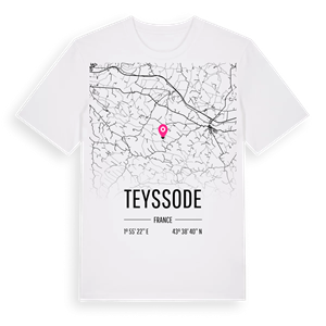 Teyssode karta t-shirt – ekologisk bomull t-shirt från Pinshirt