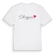Thégra hjärta t-shirt