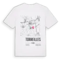 Torreilles karta t-shirt