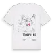 Torreilles karta t-shirt