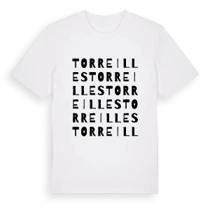 Torreilles ordlek t-shirt – ekologisk bomull t-shirt från Pinshirt