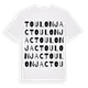 Toulonjac ordlek t-shirt