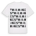 Toulouges ordlek t-shirt